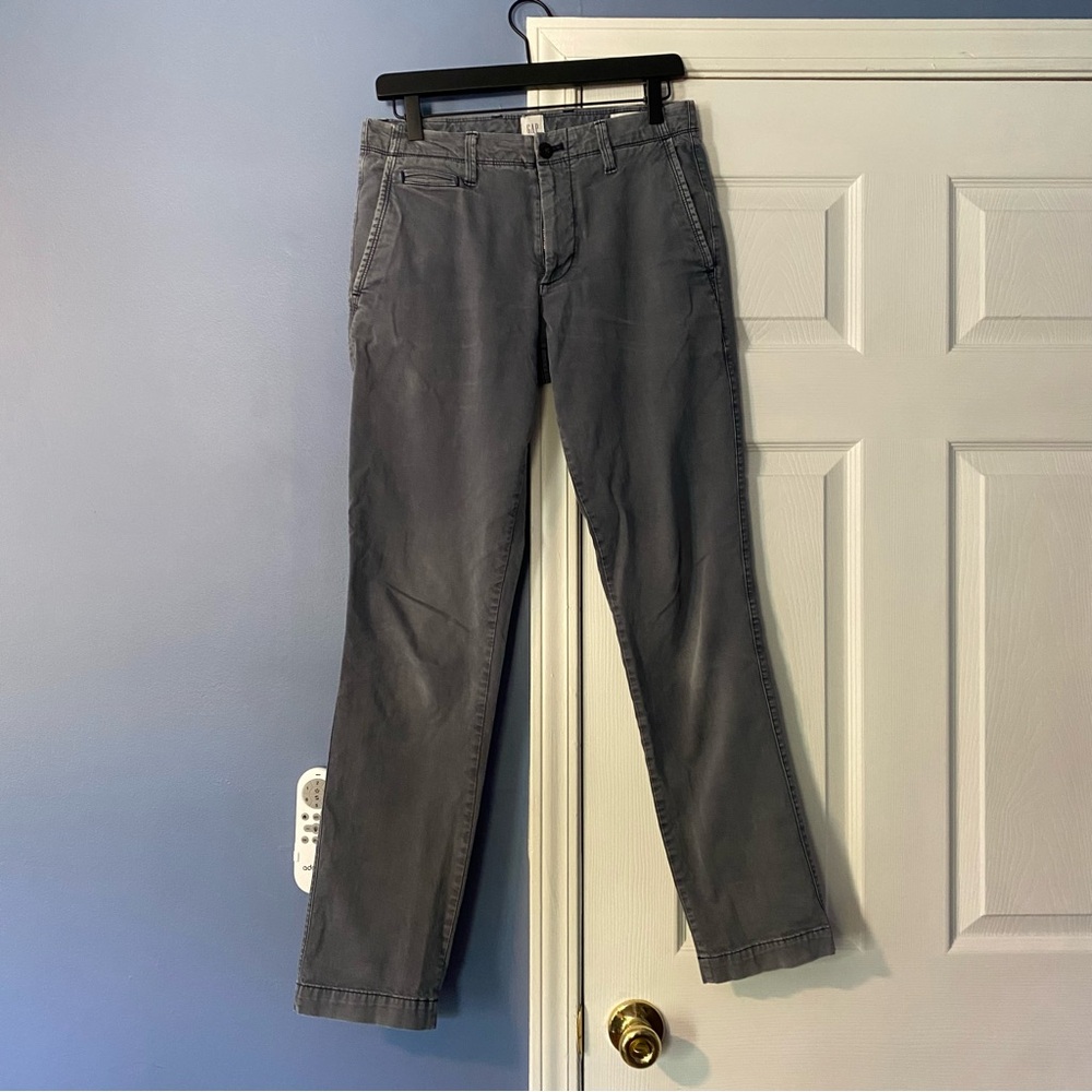 GAP Faded Blue Slim Fit Chinos